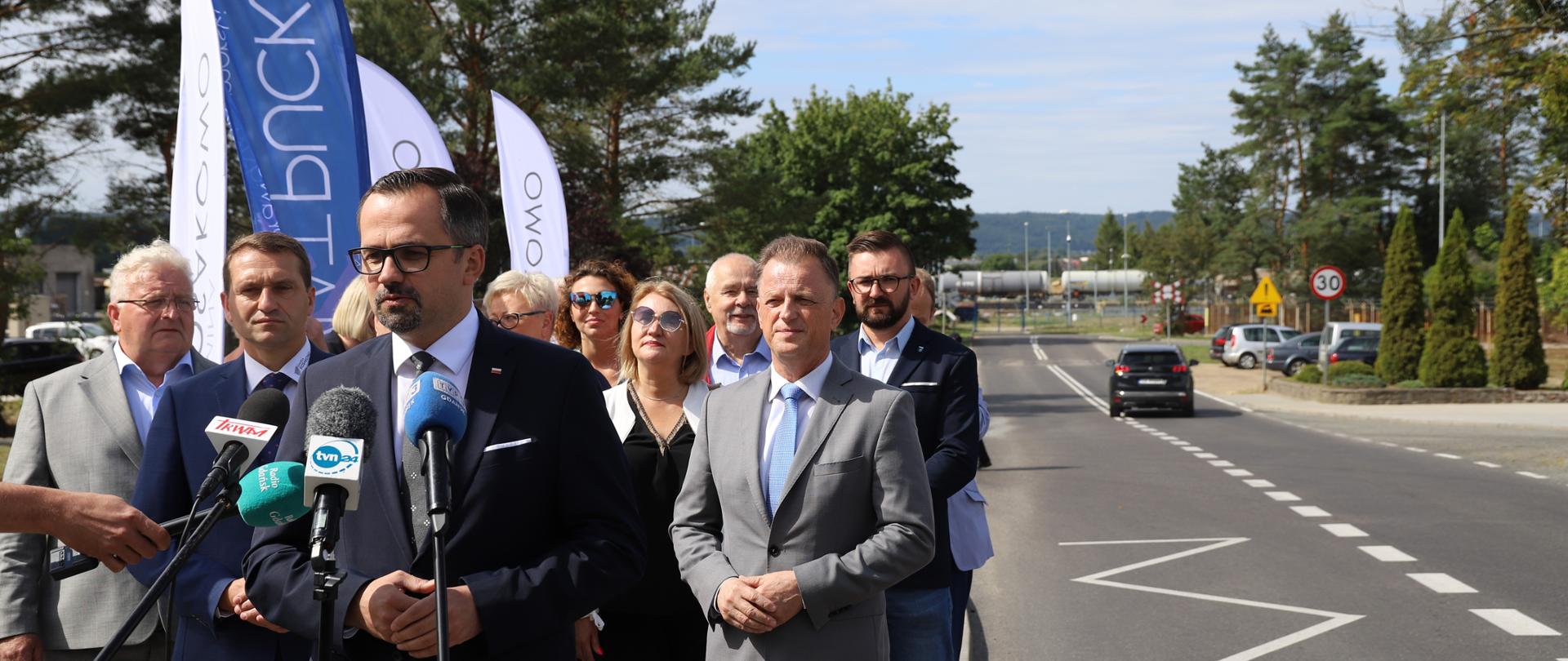 Droga Kazimierz - Dębogórze – od teraz wygodniej i bezpieczniej