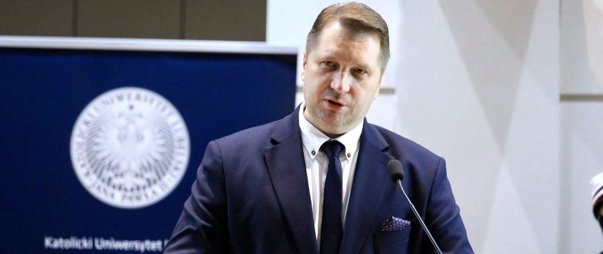 Inauguracja roku akademickiego na Katolickim Uniwersytecie Lubelskim Jana Pawła II z udziałem Ministra Edukacji i Nauki