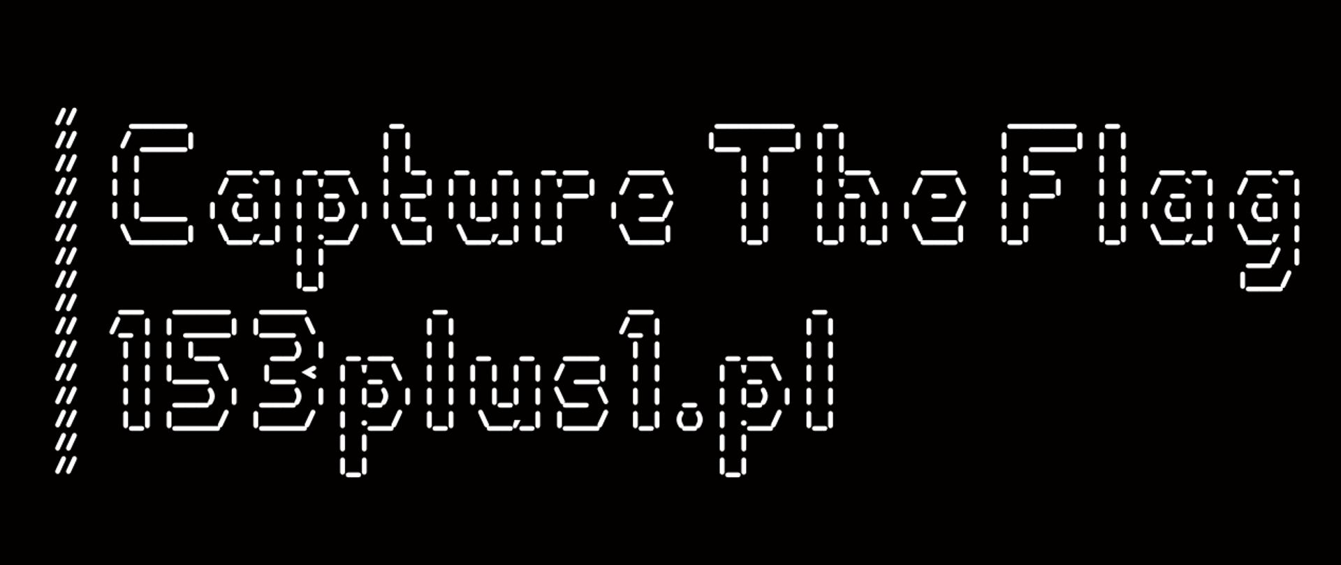 Konkurs Capture The Flag „153+1”