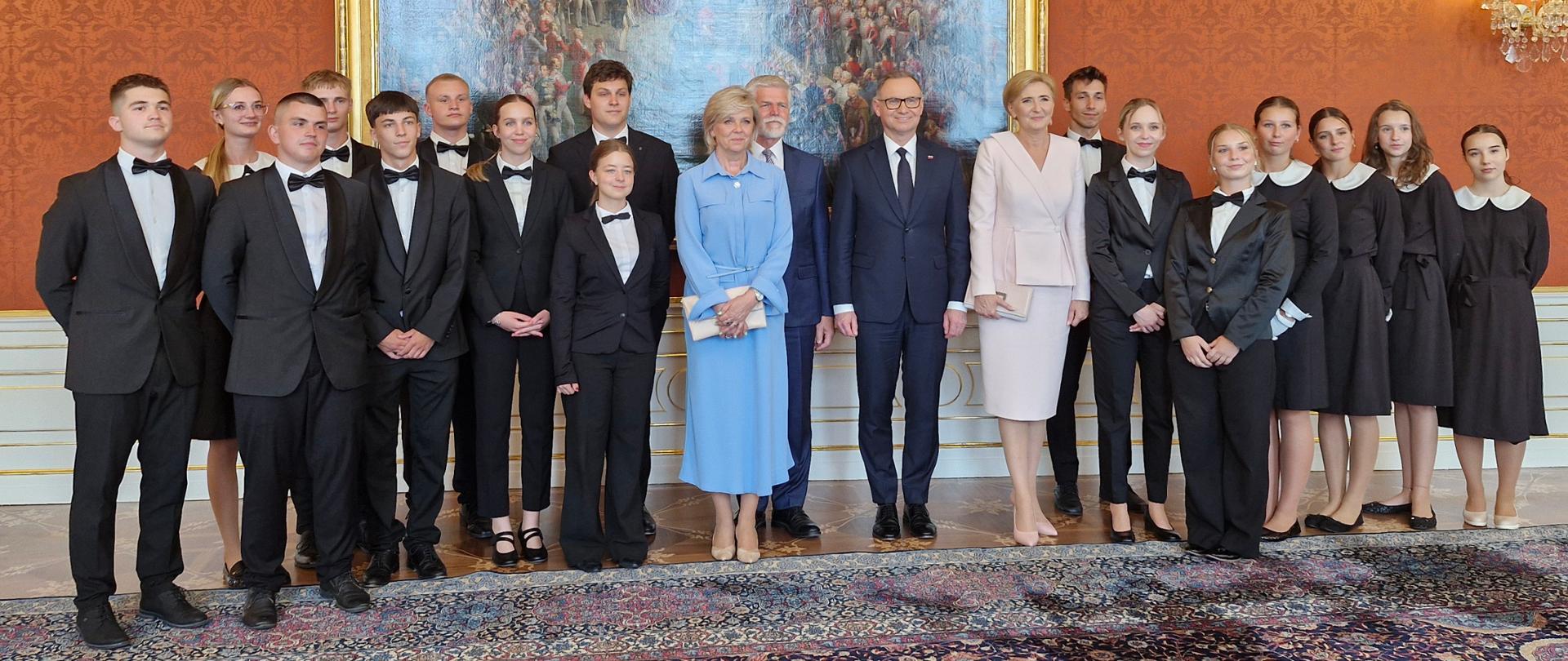 Prezydent Andrzej Duda i Małżonka w Pradze