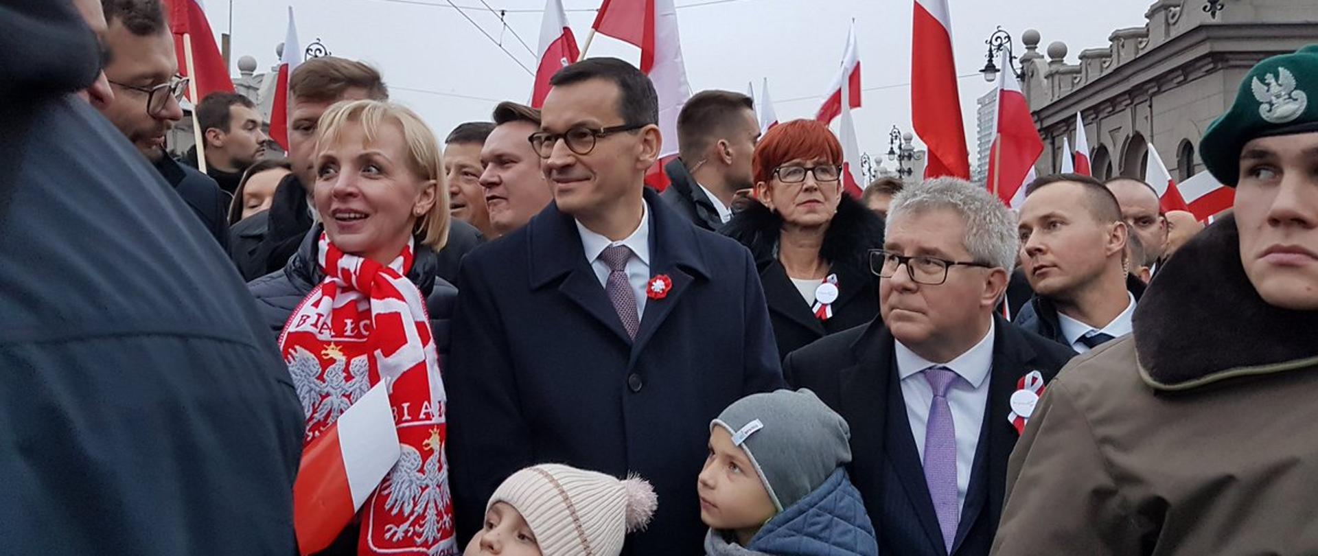 Obchody 100. rocznicy odzyskania niepodległości. Fot. Kancelaria Premiera. 