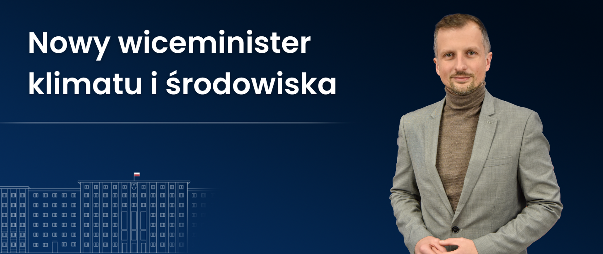 Mikołaj Dorożała wiceministrem klimatu i środowiska