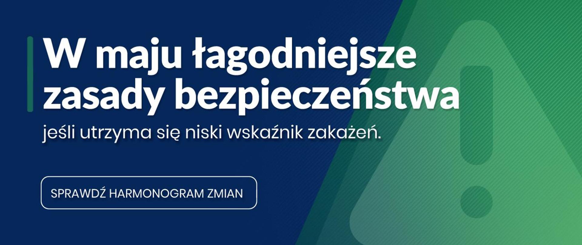 Zasady bezpieczeństwa - harmonogram zmian