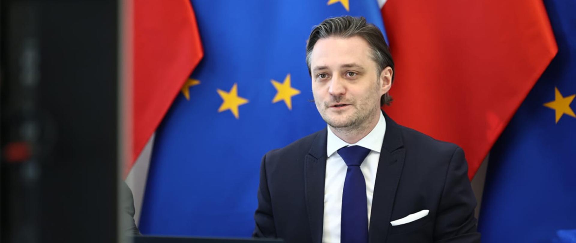 Na zdjęciu: wiceminister Bartosz Grodecki