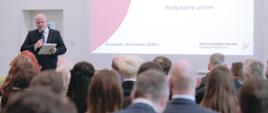 Na zdjęciu uczestnicy konferencji Polsko-Szwajcarskiego Programu Rozwoju Miast