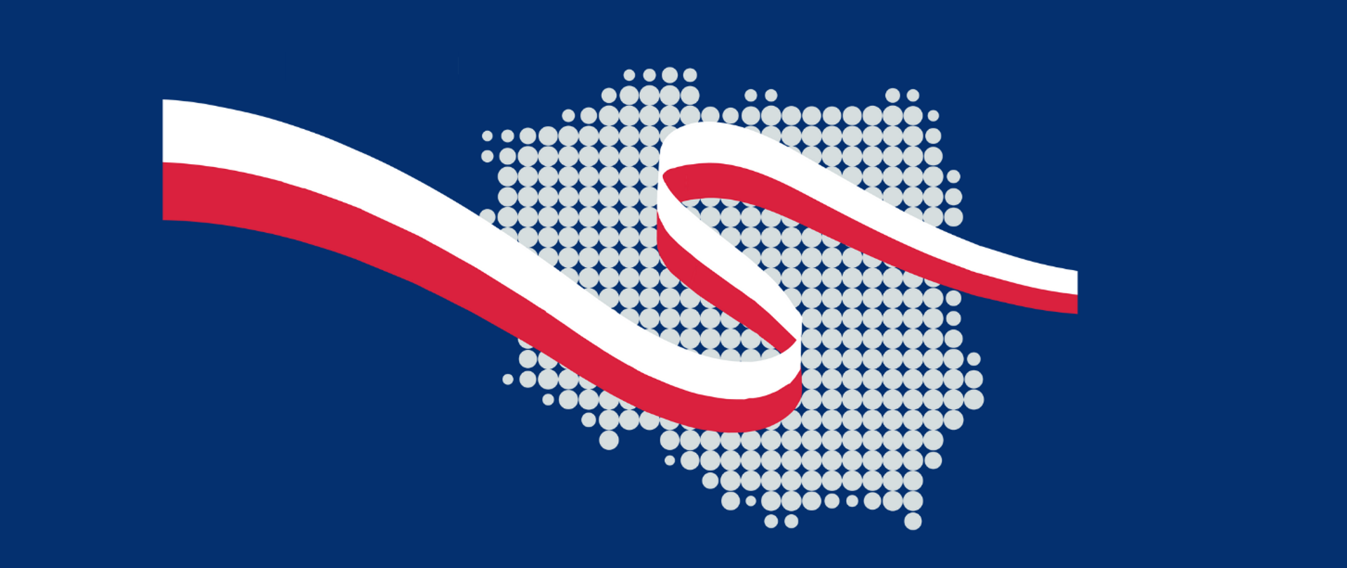 Grafika: kontur mapy Polski