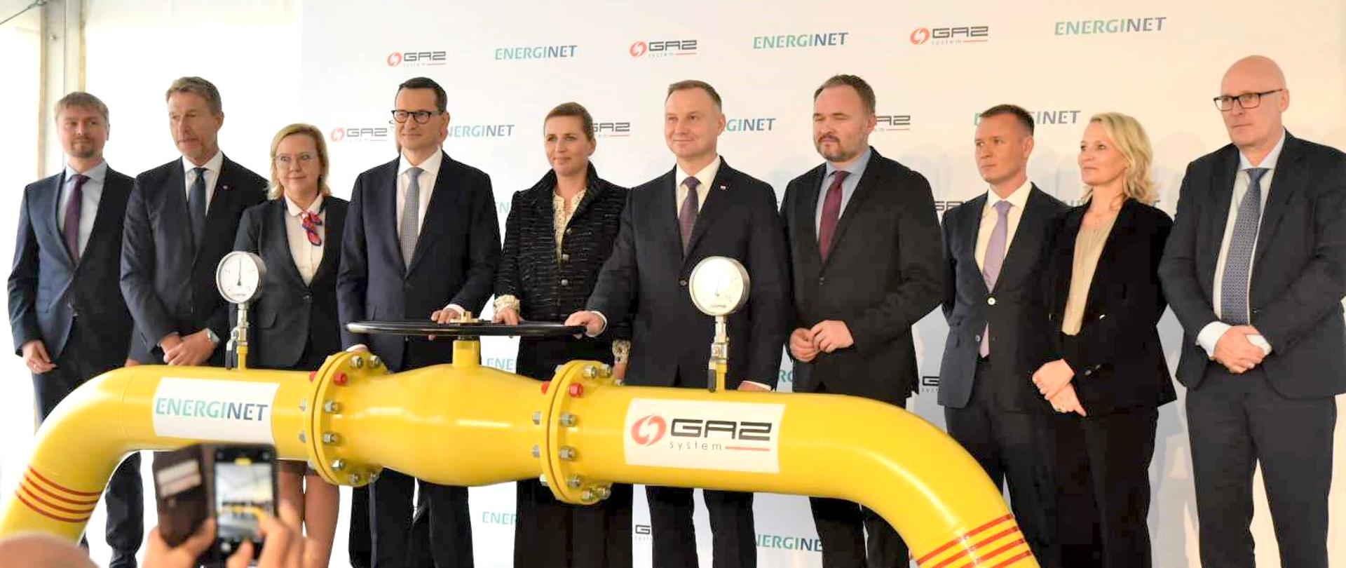 Otwarcie gazociągu Baltic Pipe