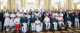 Wicepremier prof. Piotr Gliński wręczył złote odznaki „Za zasługi dla Sportu” medalistom igrzysk olimpijskich i paraolimpijskich w Tokio, fot. Danuta Matloch
