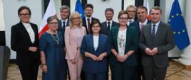 zdjęcie z uroczystości przyznania stypendiów dla studentów medycyny