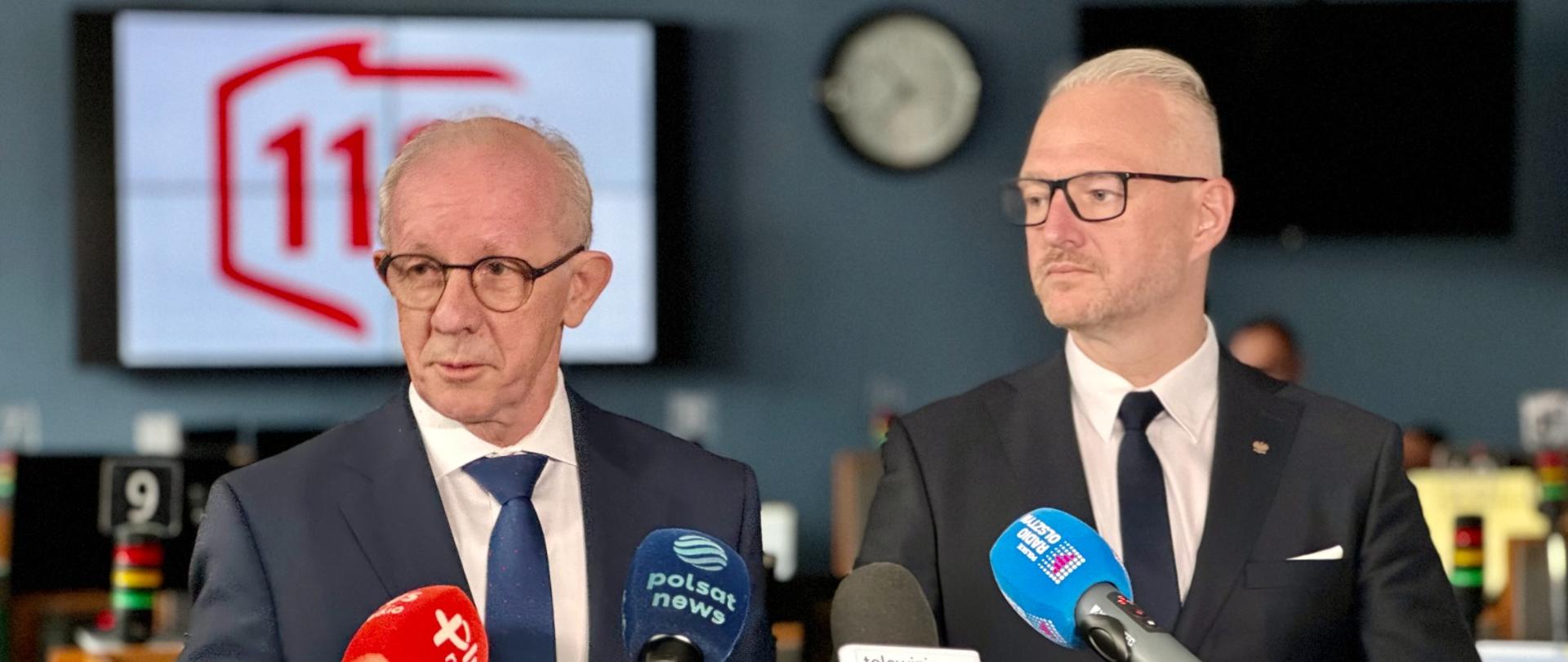 Wiesław Leśniakiewicz uczestniczył w obchodach Europejskiego Dnia Numeru Alarmowego 112 w Centrum Powiadamiania Ratunkowego w Olsztynie 