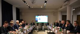 Spotkanie wiceministra Ireneusza Zyski z delegacją islandzką