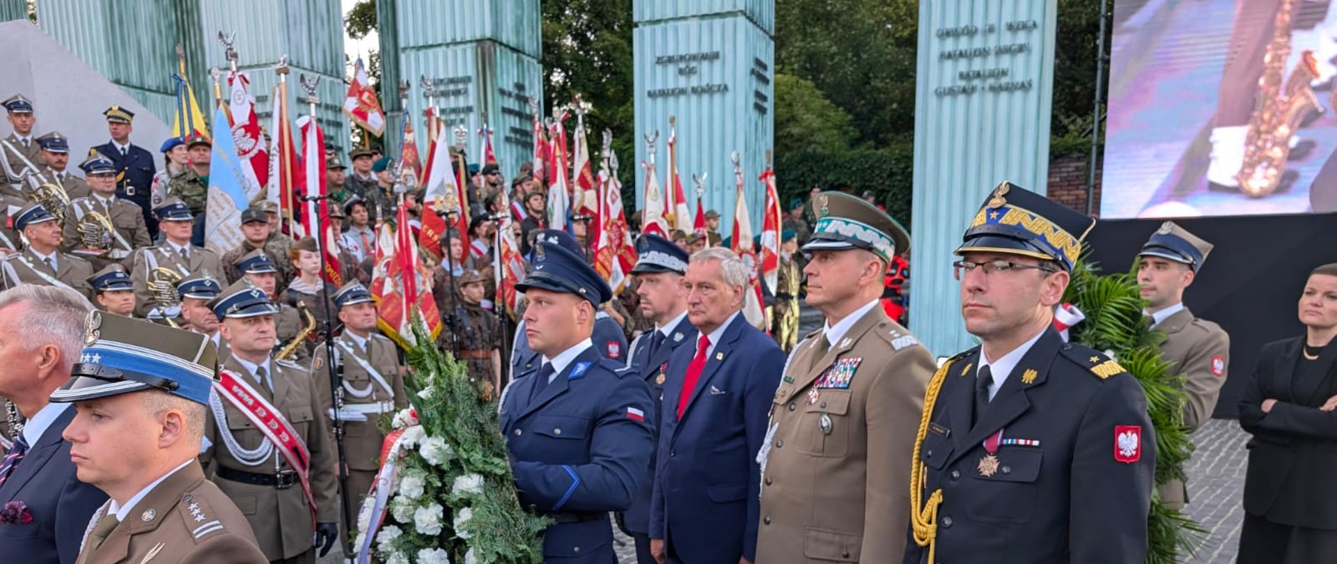 81. rocznica Powstania Warszawskiego z udziałem wiceministra MSWiA Wiesława Szczepańskiego