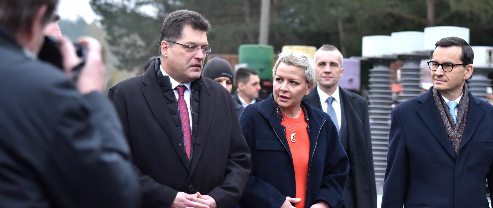 Wiceminister Anna Łukaszewska-Trzeciakowska na spotkaniu z komisarzem UE ds. zarządzania kryzysowego ws. wsparcia infrastruktury energetycznej Ukrainy