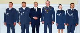 Wiceminister Marcin Romanowski przyznał odznakę "Za zasługi w pracy penitencjarnej" gen. Marcinowi Strzelcowi. 