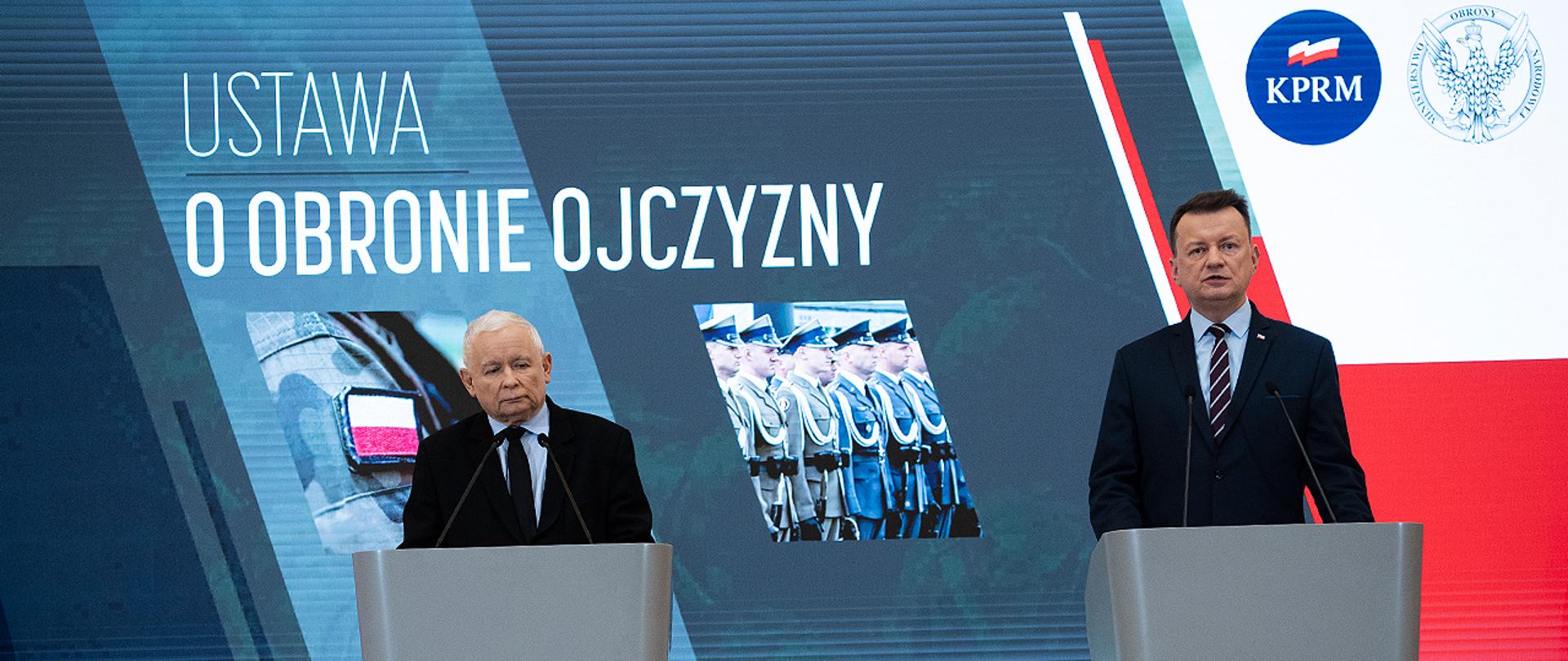 ustawa o obronie ojczyzny KPRM