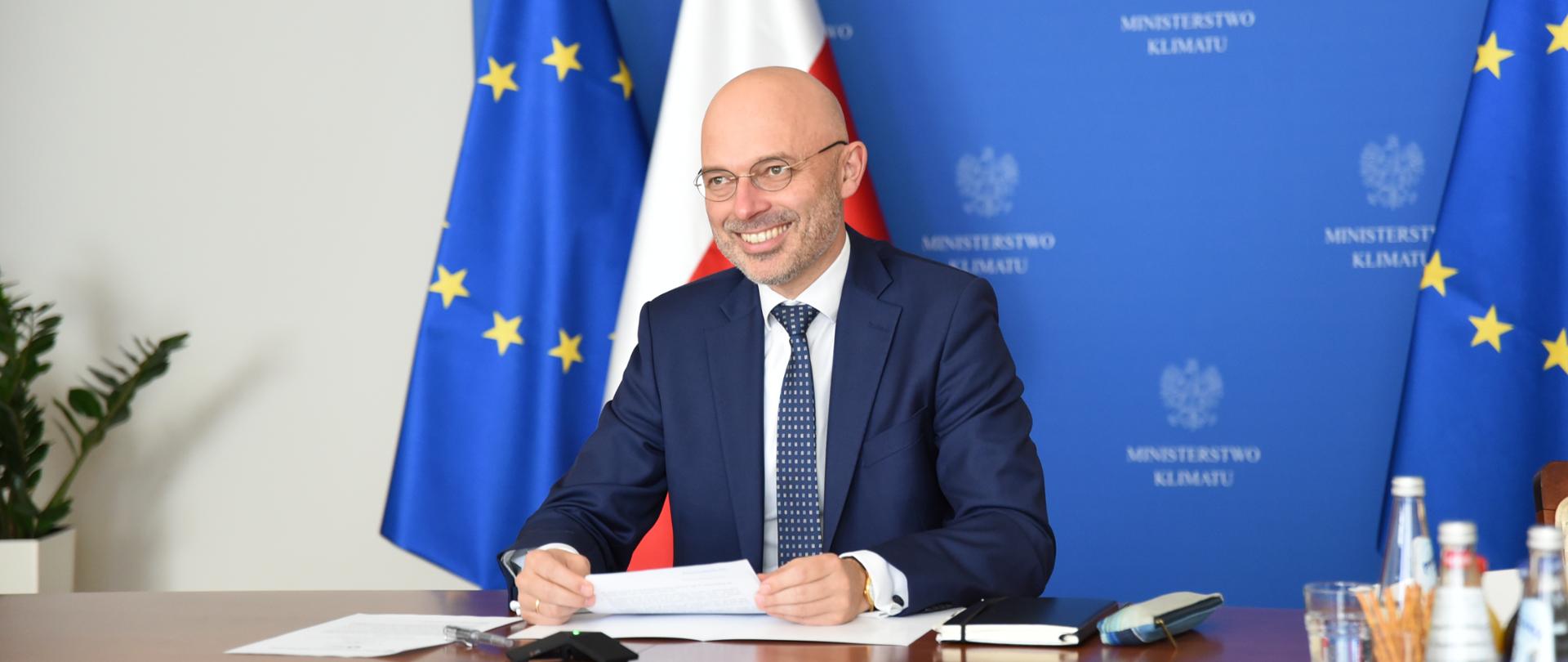 Minister klimatu Michał Kurtyka