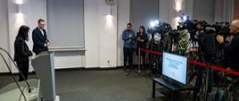 Konferencja prasowa wiceminister zdrowia Katarzyny Kacperczyk na temat projektu nowej listy leków refundowanych obowiązującej od 1 stycznia 2026 r. 