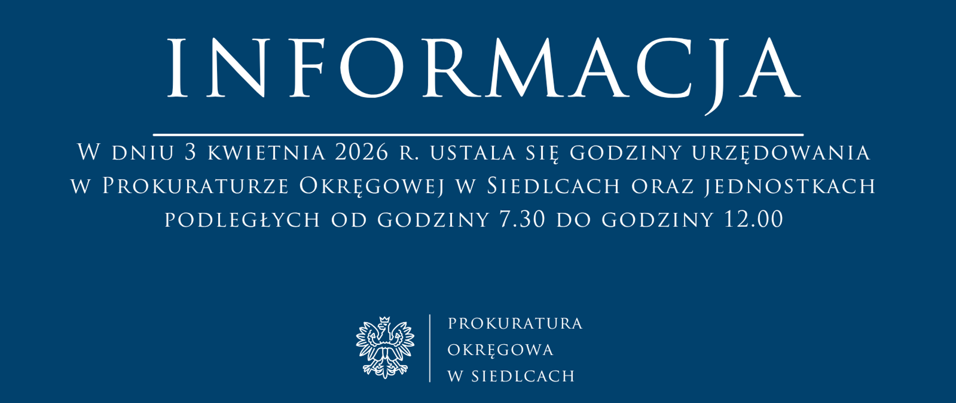 PO Siedlce - 3.04.2026