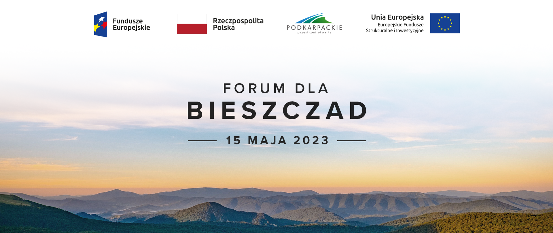 Grafika: Forum dla Bieszczad, 15 maja 2023 