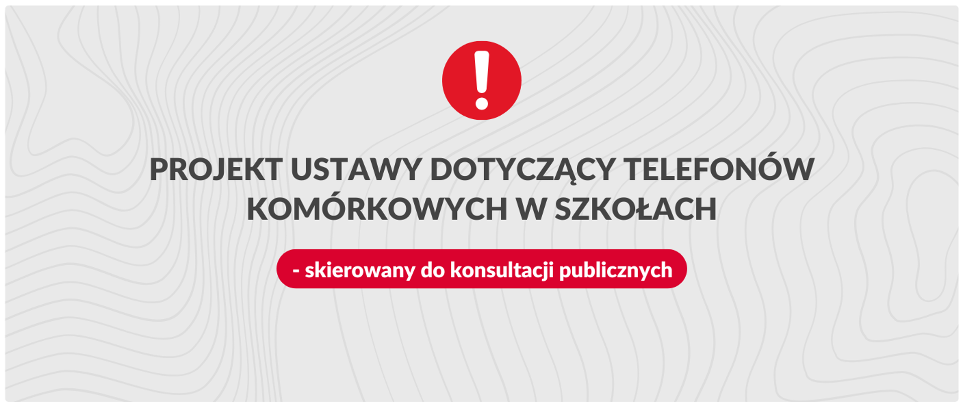 Projekt ustawy dotyczący telefonów komórkowych w szkołach skierowany do konsultacji publicznych
