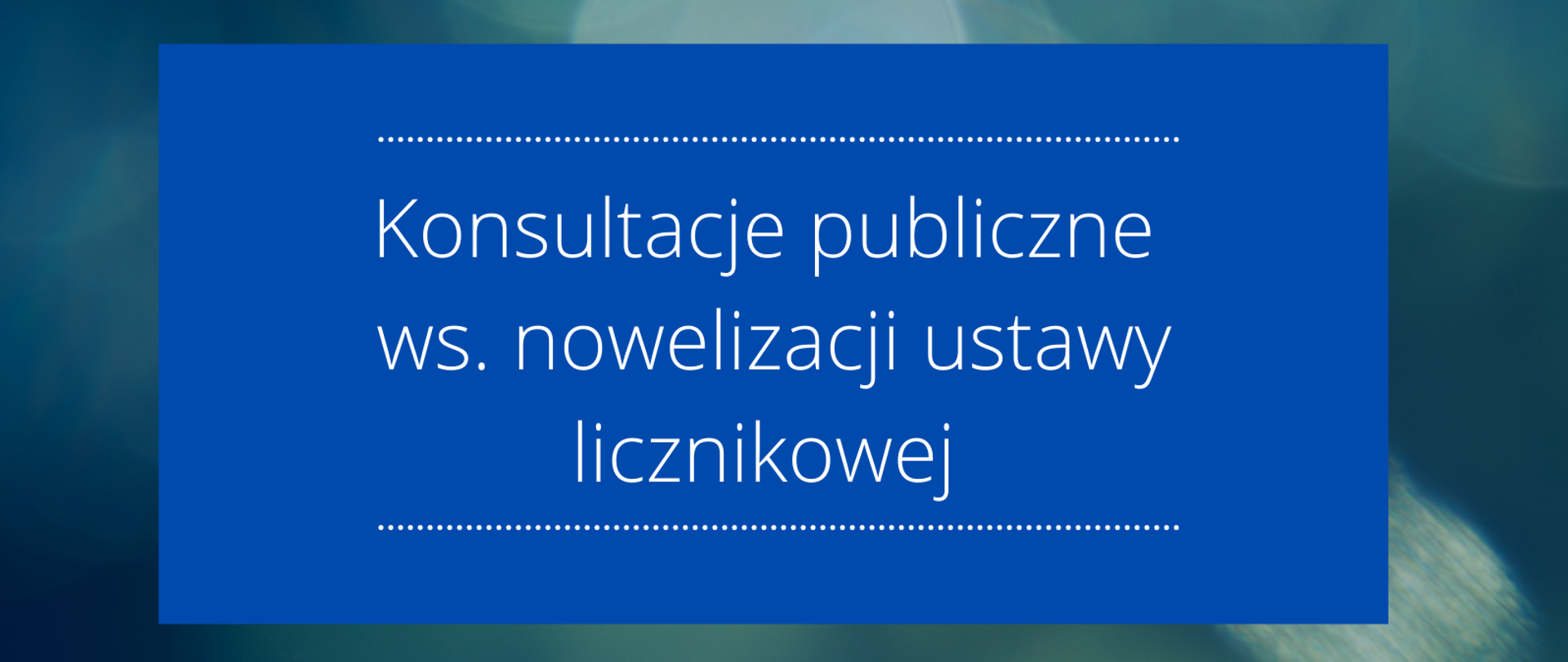 Ustawa licznikowa i wykonawczy hat trick
