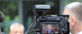 Minister Marek Zagórski w obiektywie aparatu