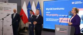 briefing na temat zwiększenia środków finansowych przeznaczonych na wsparcie Szpitalnych Oddziałów Ratunkowych