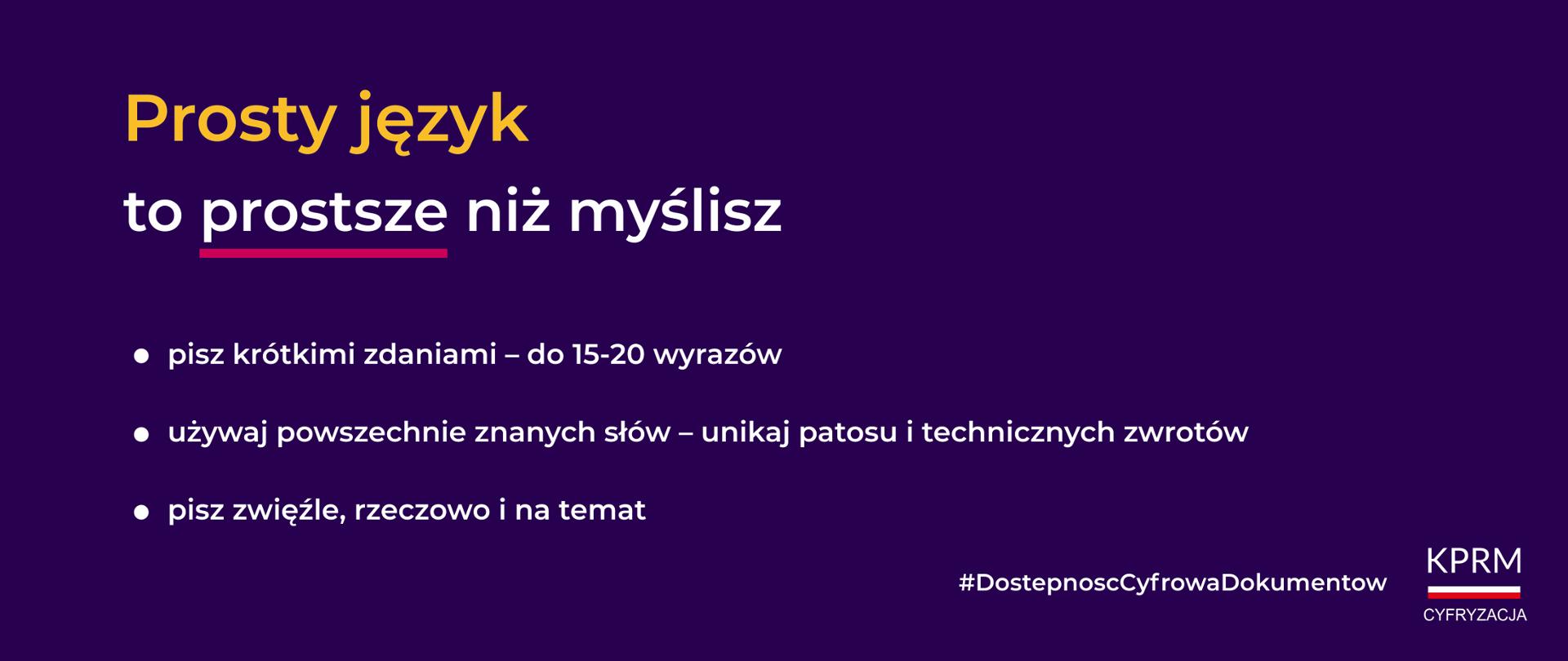 Prosty język