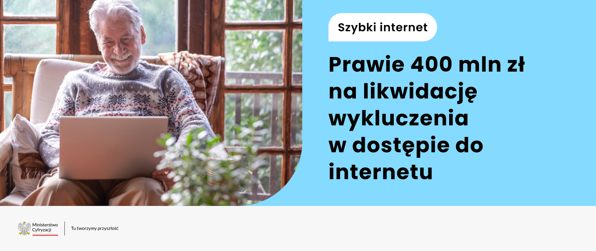 Blisko 400 mln zł na likwidację wykluczenia w dostępie do internetu. Podpisano wszystkie umowy w ramach Krajowego Planu Odbudowy