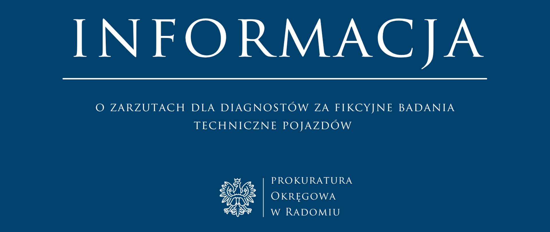 Komunikat diagności