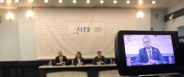 Kadr z konferencji