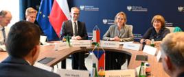 Spotkanie minister Anny Moskwy z Petrem Hladíkem, czeskim ministrem środowiska.