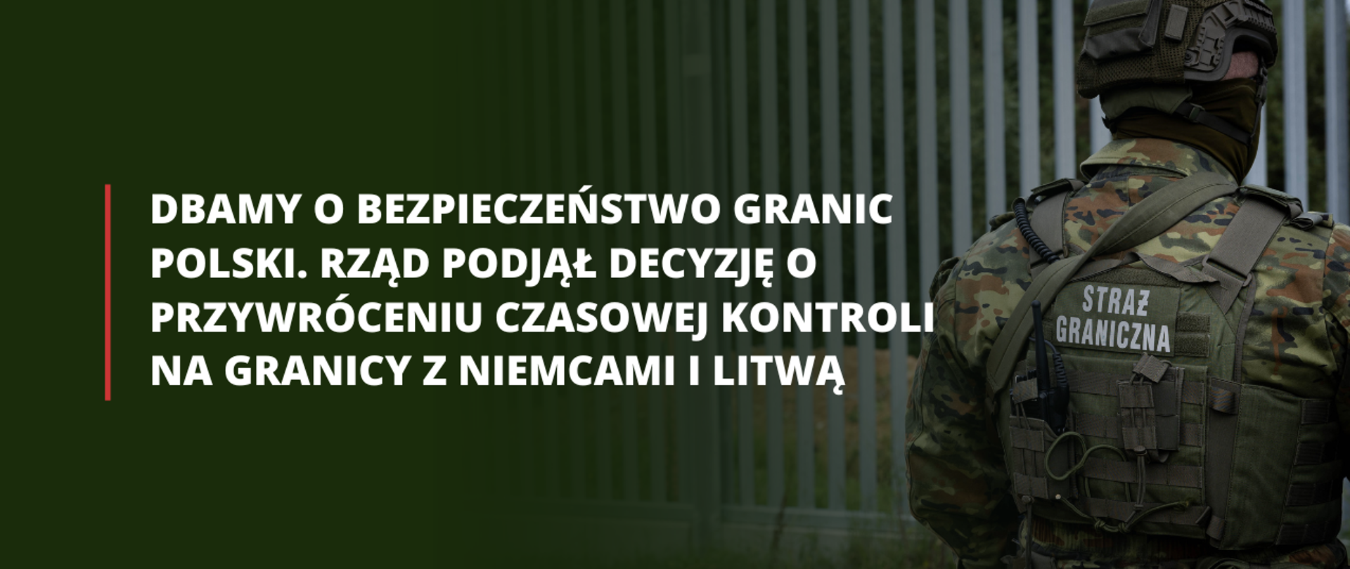 Bezpieczeństwo granic Polski, straż graniczna