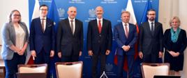 Spotkanie wiceministra Piotra Dziadzio z Ambasadorem Norwegii