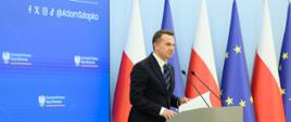 Konferencja prasowa po posiedzeniu Rady Ministrów
