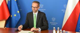 Wiceminister klimatu Adam Guibourgé-Czetwertyński