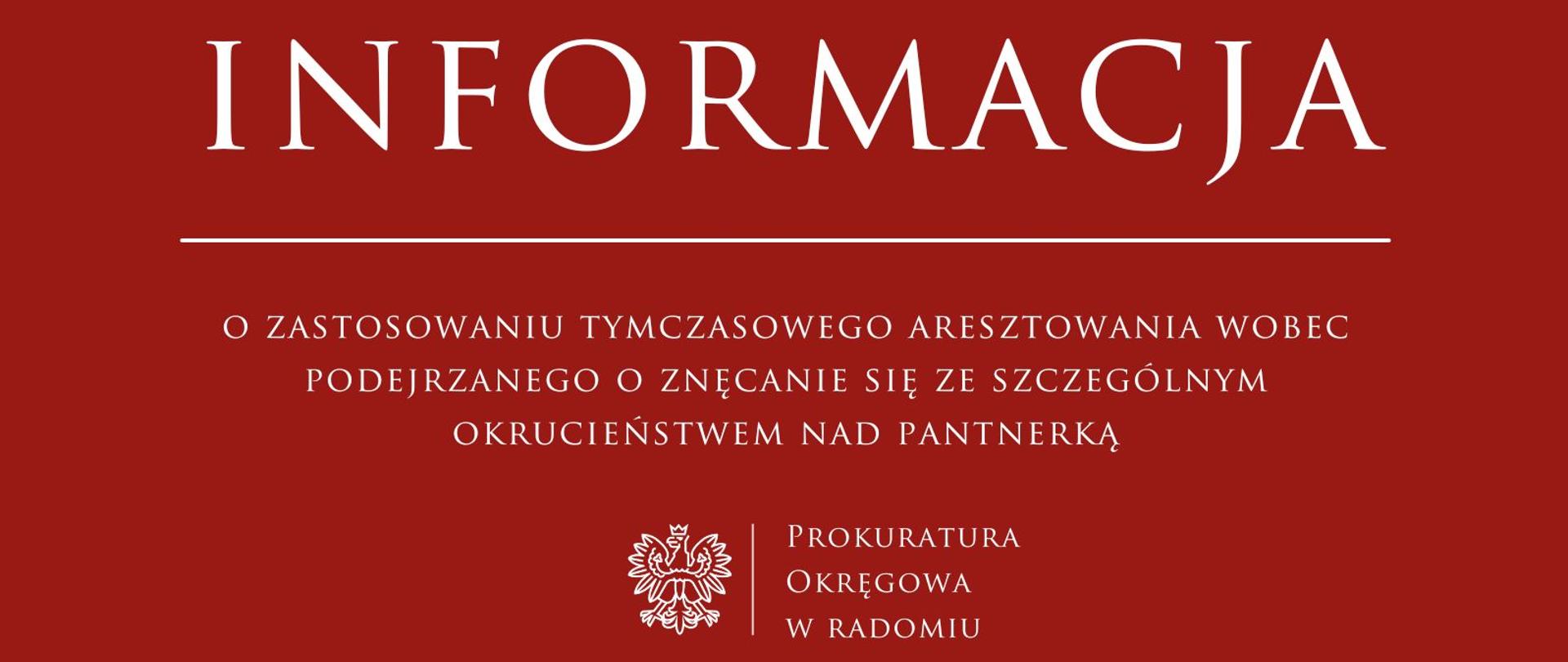 Areszt znęcanie