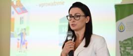 Spotkanie sołtysów z powiatu wałeckiego z wiceminister Małgorzatą Golińską w Kłębowcu.