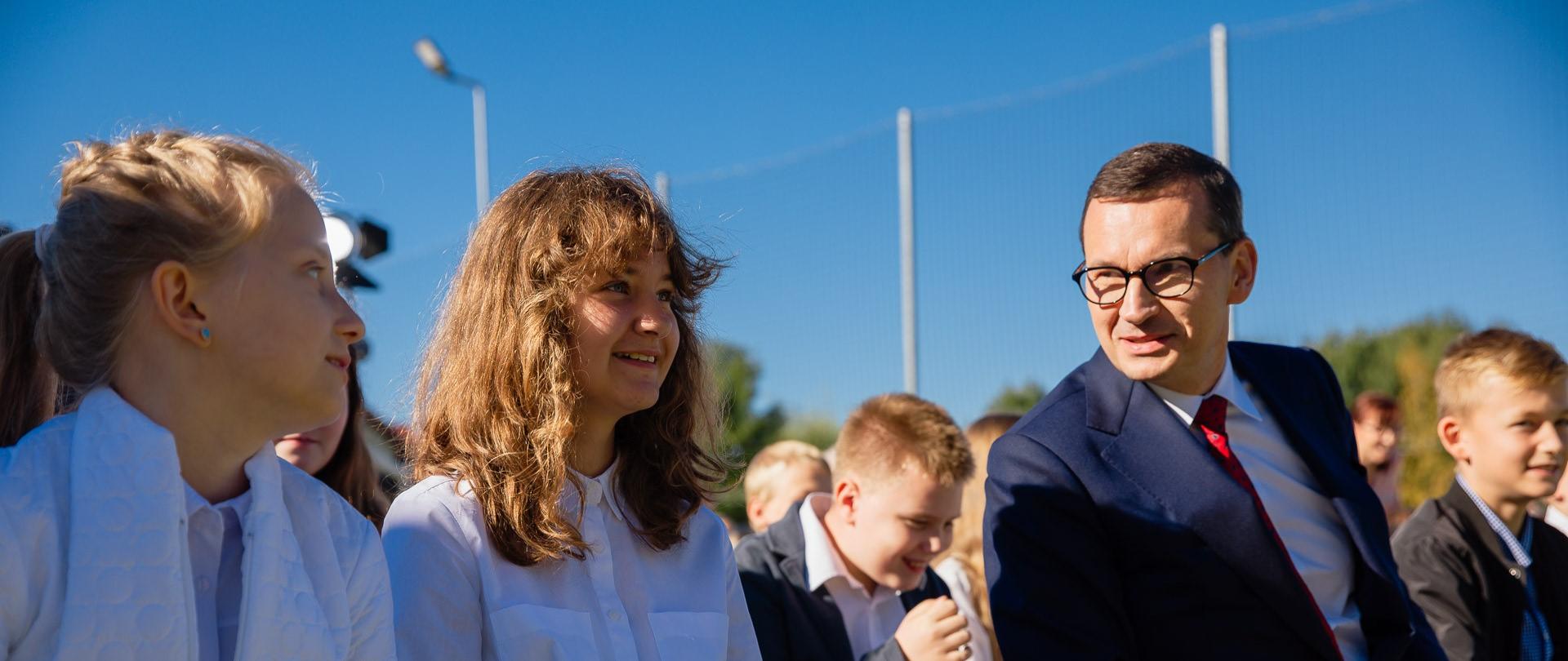 Uroczystość rozpoczęcia roku szkolnego w Otwocku.