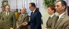 Wiceminister Edward Siarka podczas narady dyrektorów regionalnych dyrekcji LP i zakładów LP
