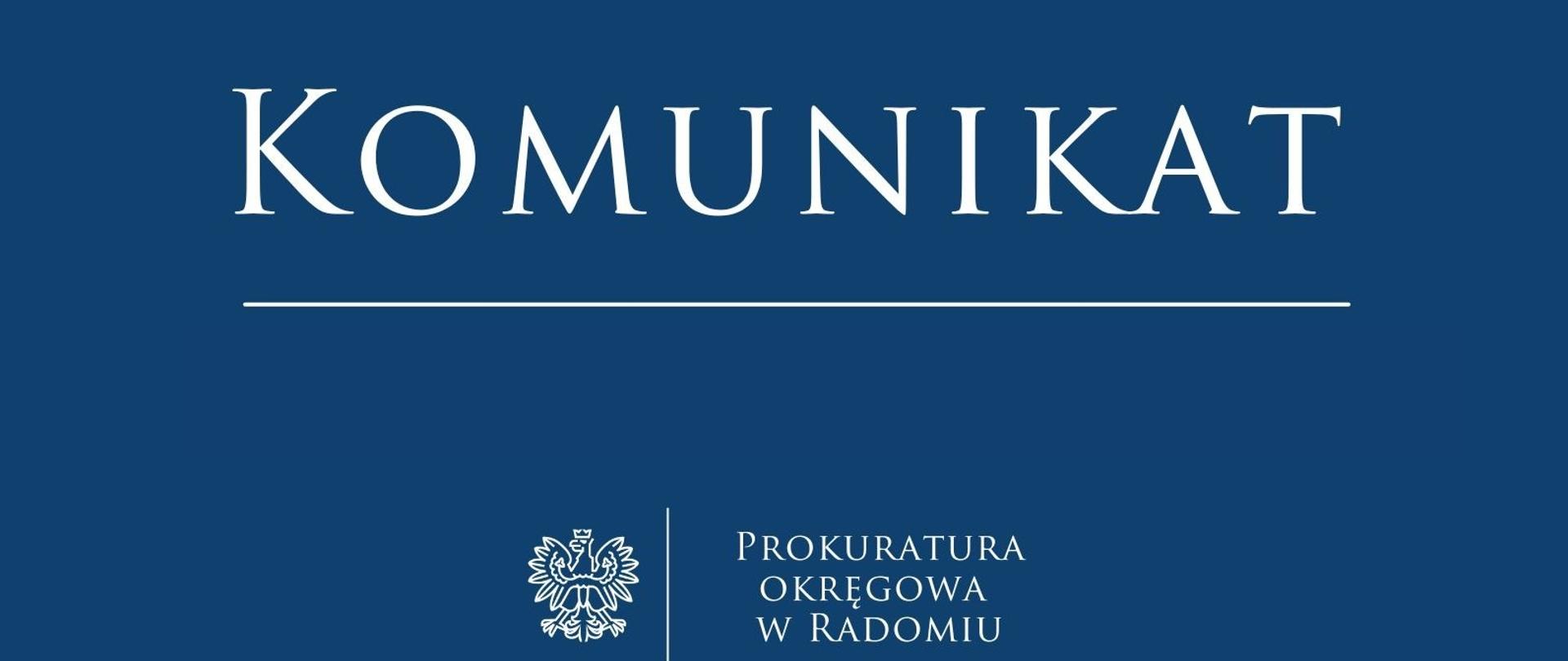 ZARZĄDZENIE Nr 8 / 2025
Prokuratora Okręgowego w Radomiu