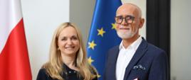 min. Jolanta Sobierańska-Grenda wręcza nominację wiceministrowi Tomaszowi Maciejewskiemu