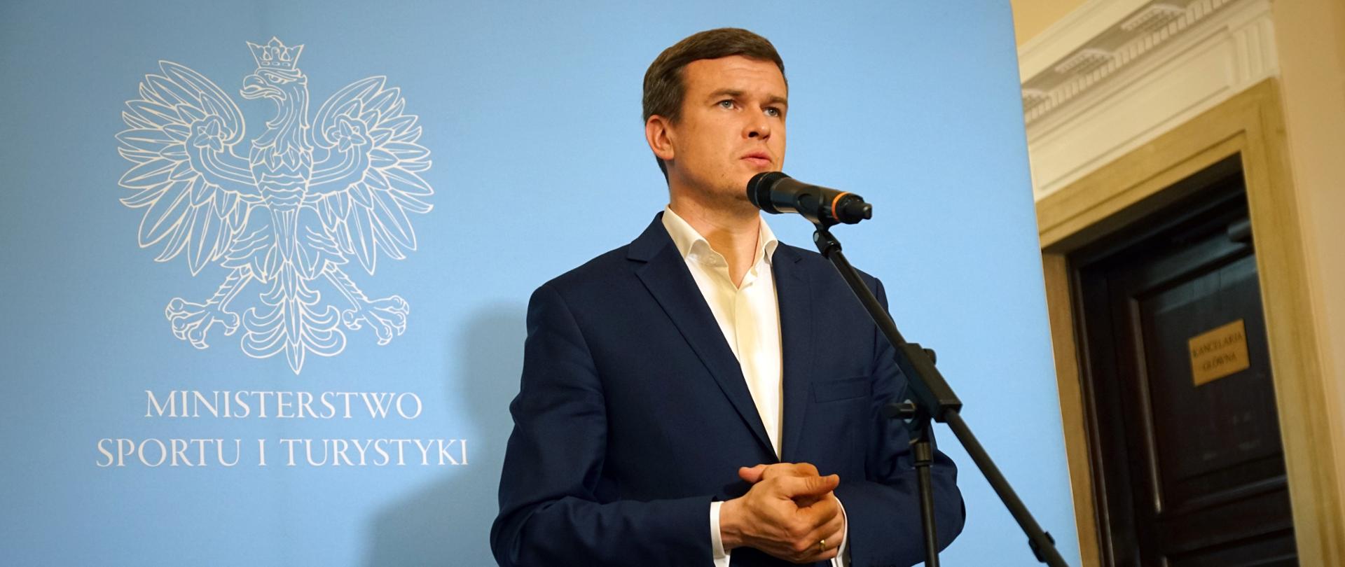 Minister Witold Bańka