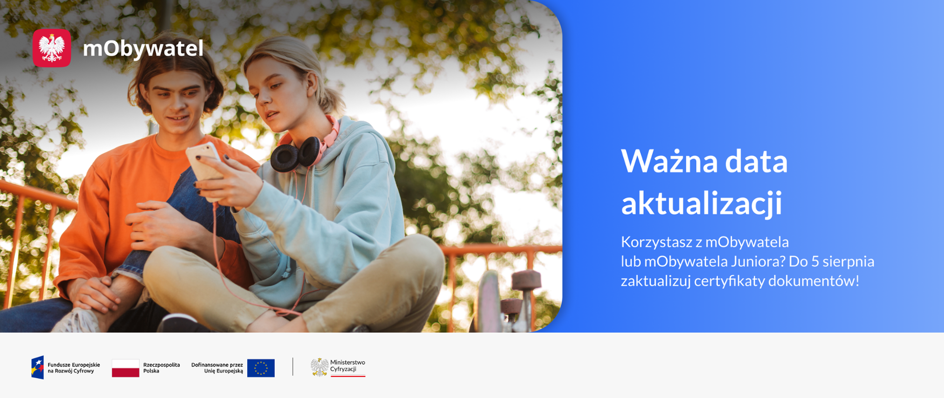 Ważna aktualizacja w mObywatelu. Zaloguj się do aplikacji do 5 sierpnia