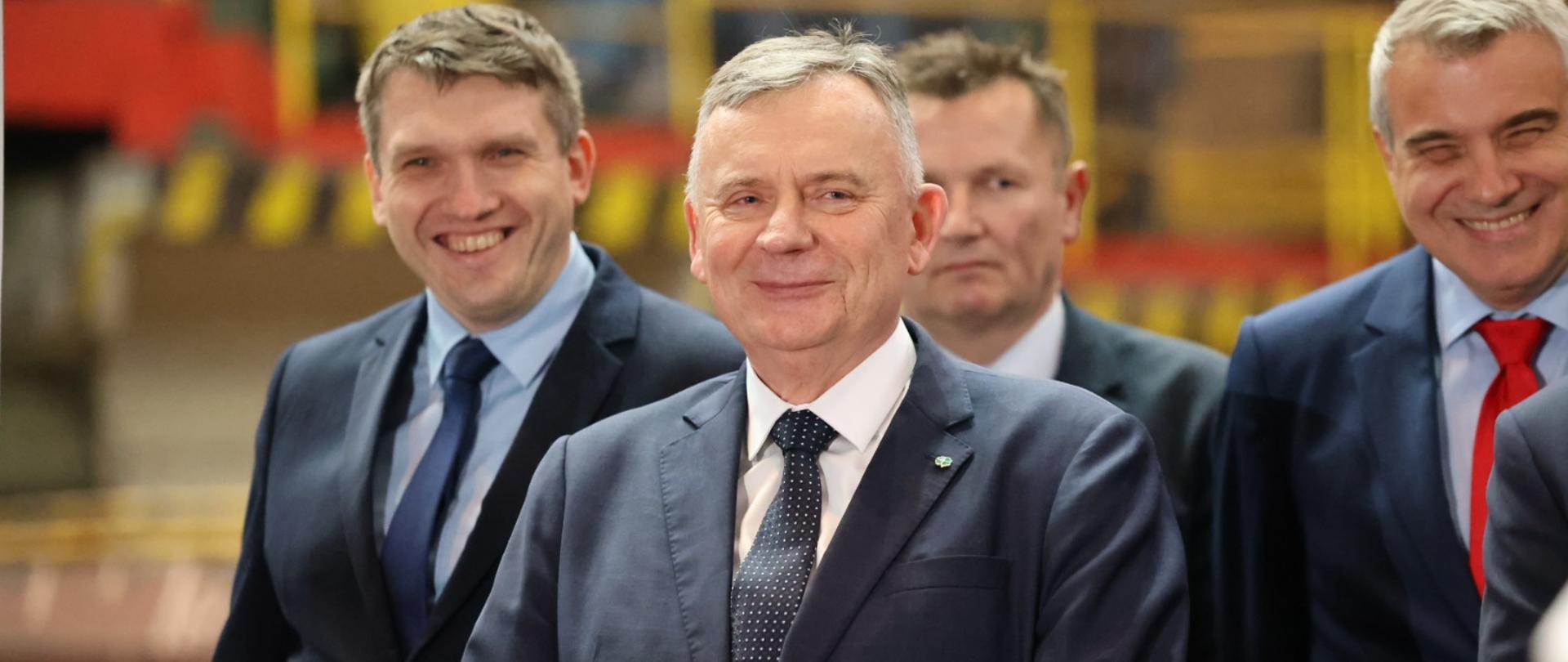 podpisanie umowy - Huta Częstochowa 