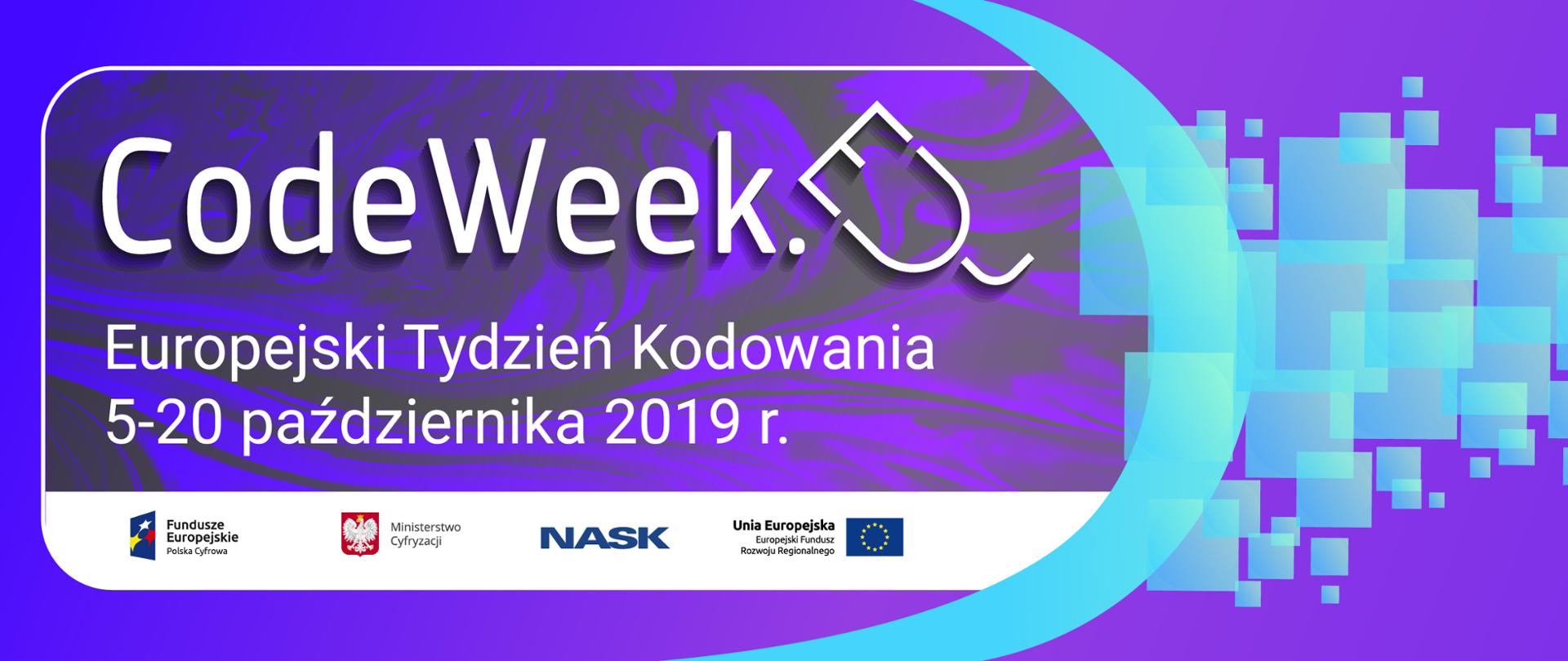Europejski Tydzień Kodowania #CodeWeek