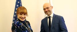 Spotkanie ministra Kurtyki z ambasador USA