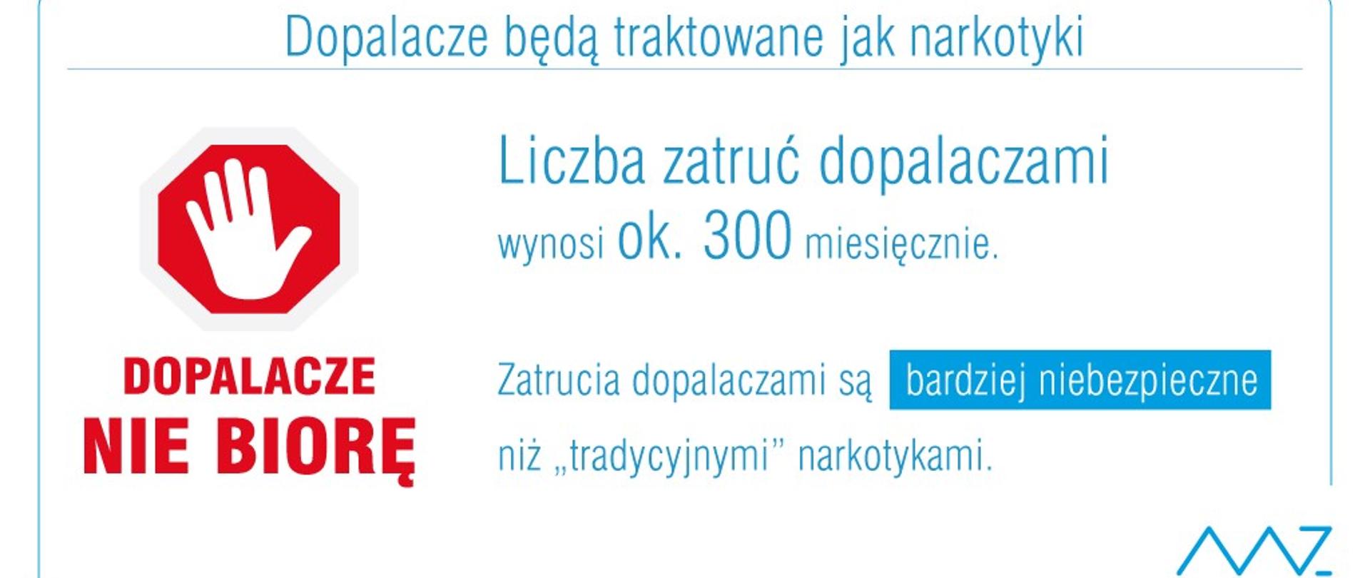 Dopalacze będą traktowane jak narkotyki
