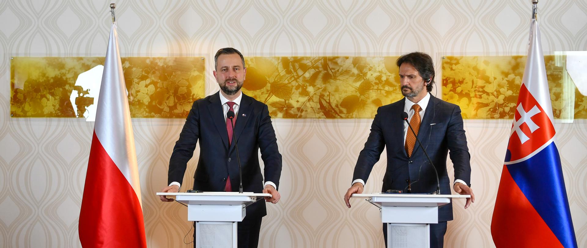 3 marca 2026 r. wicepremier - minister obrony narodowej Władysław Kosiniak-Kamysz wziął udział w Polsko-Słowackim Dialogu Obronno-Przemysłowym w Bratysławie. Fot. plut. Wojciech Król/MON