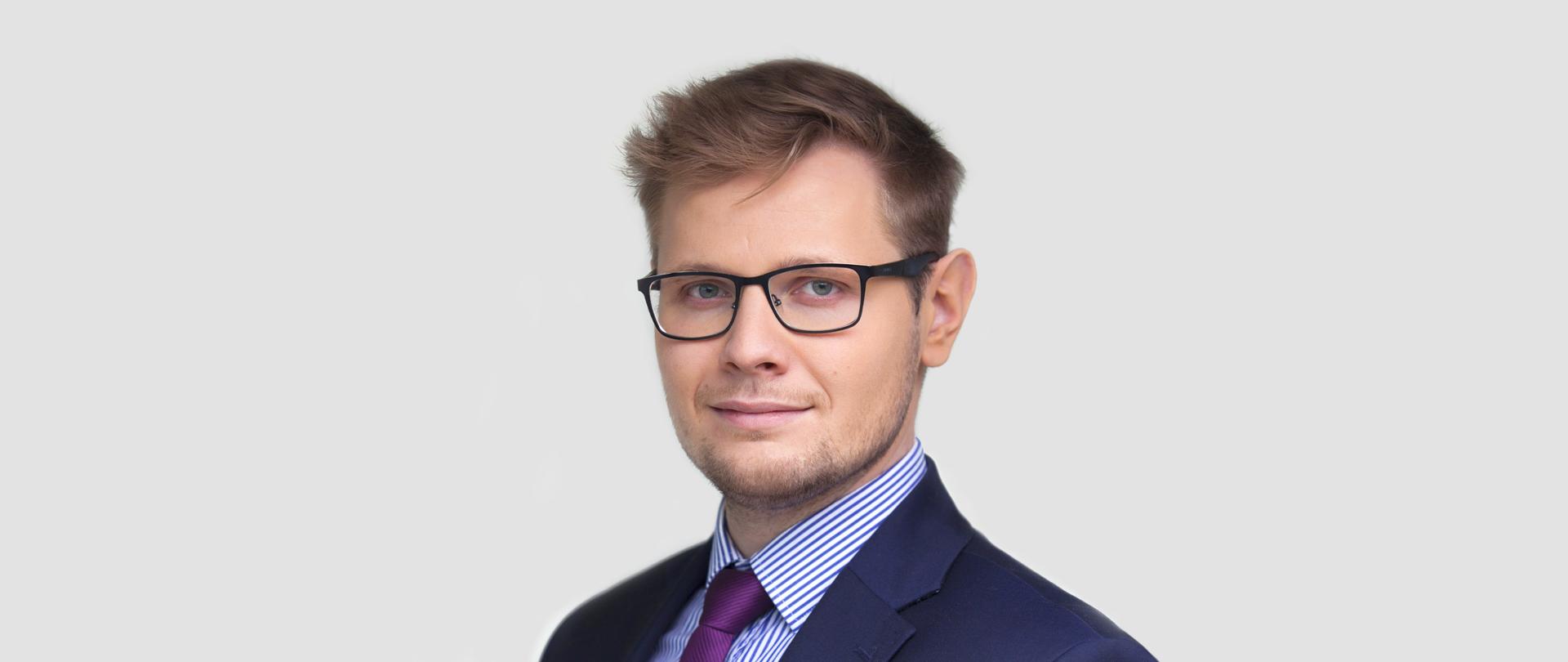 Minister Środowiska Michał Woś